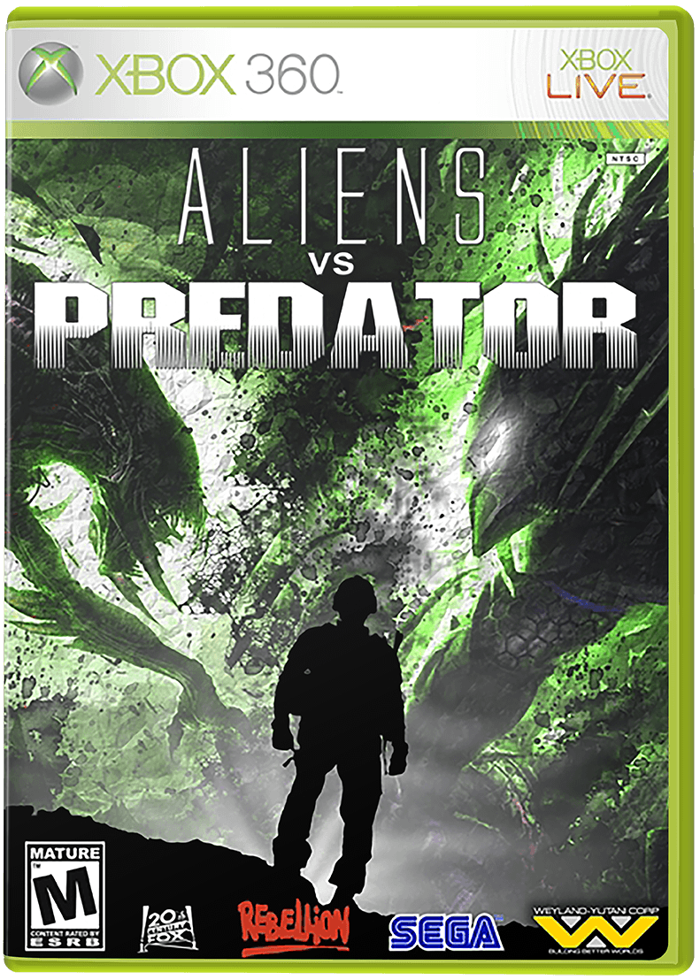 Aliens vs Predator [Steelbook Edition] box art for Xbox 360